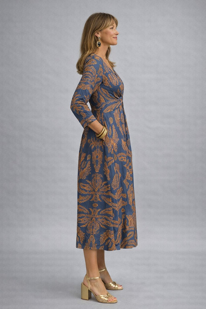 Isabella | Elegant Bohemian Print Dress