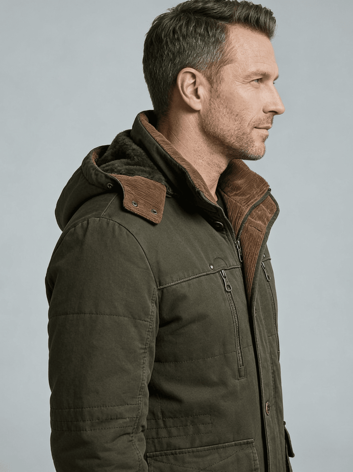 Jesse | Warm Green Parka