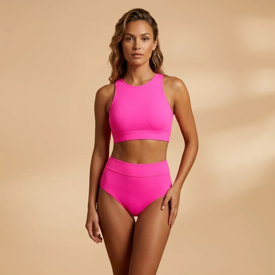 Aurora | Athletic Sport Bikini Set With Halter Top