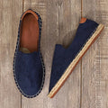 Mason | Canvas Slip-On Men's Espadrilles Woven Sole