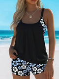 Isabella | Chic Floral Print Tankini Set
