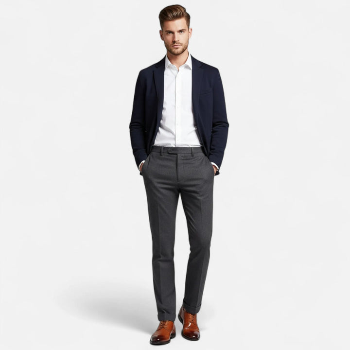 Violet | Classic Oxford Shoes Premium Leather Cap-Toe