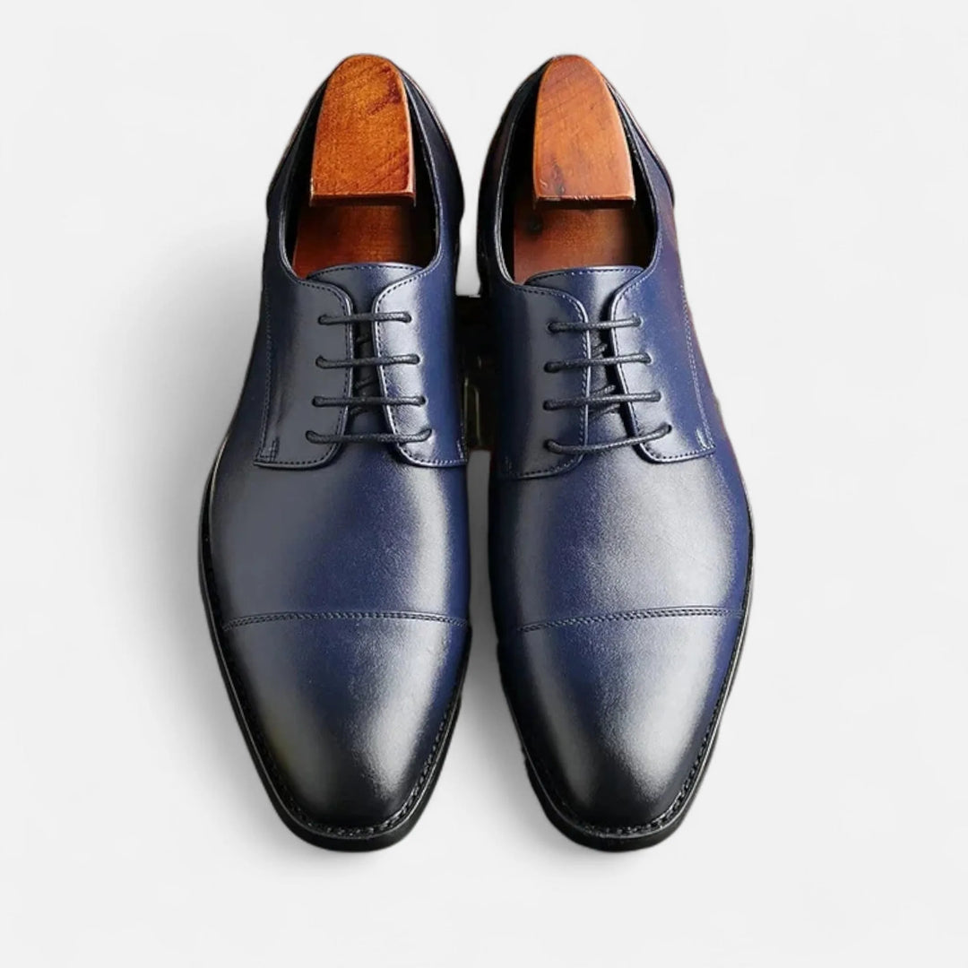 Violet | Classic Oxford Shoes Premium Leather Cap-Toe