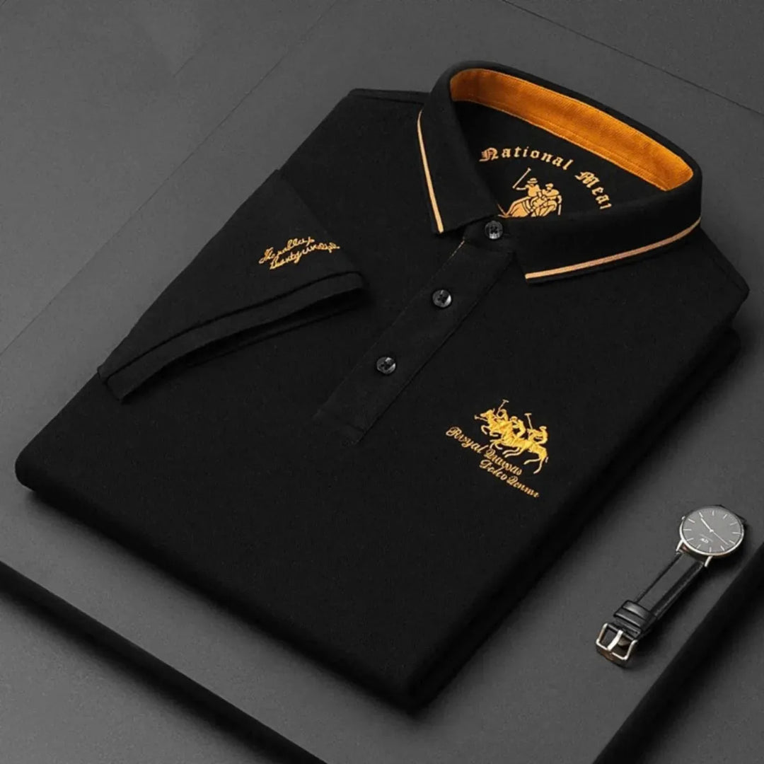 Ethan | Classic Polo Shirt With Contrast Trim