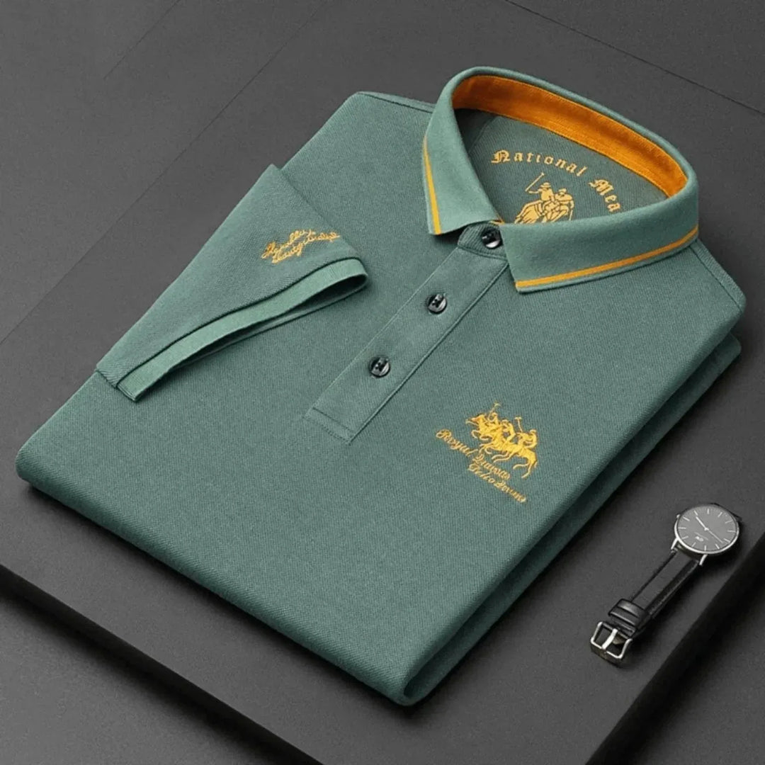 Ethan | Classic Polo Shirt With Contrast Trim