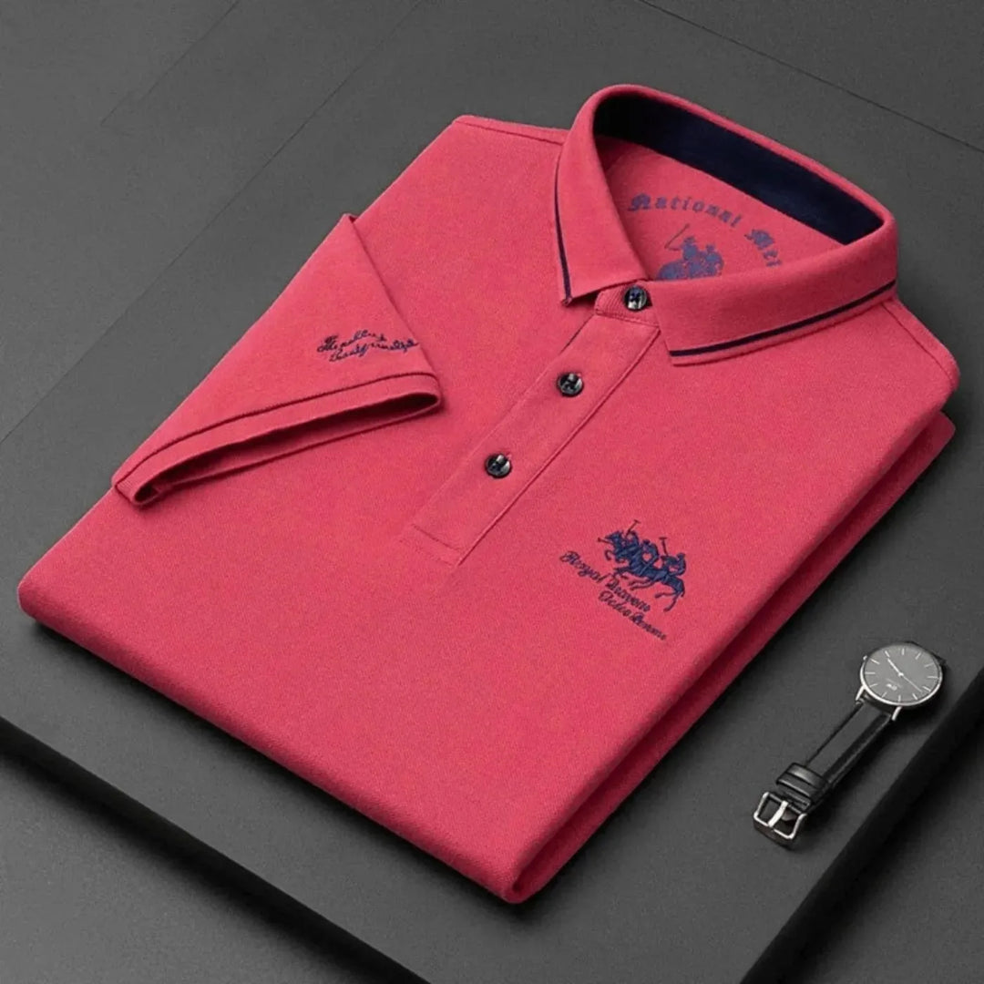 Ethan | Classic Polo Shirt With Contrast Trim