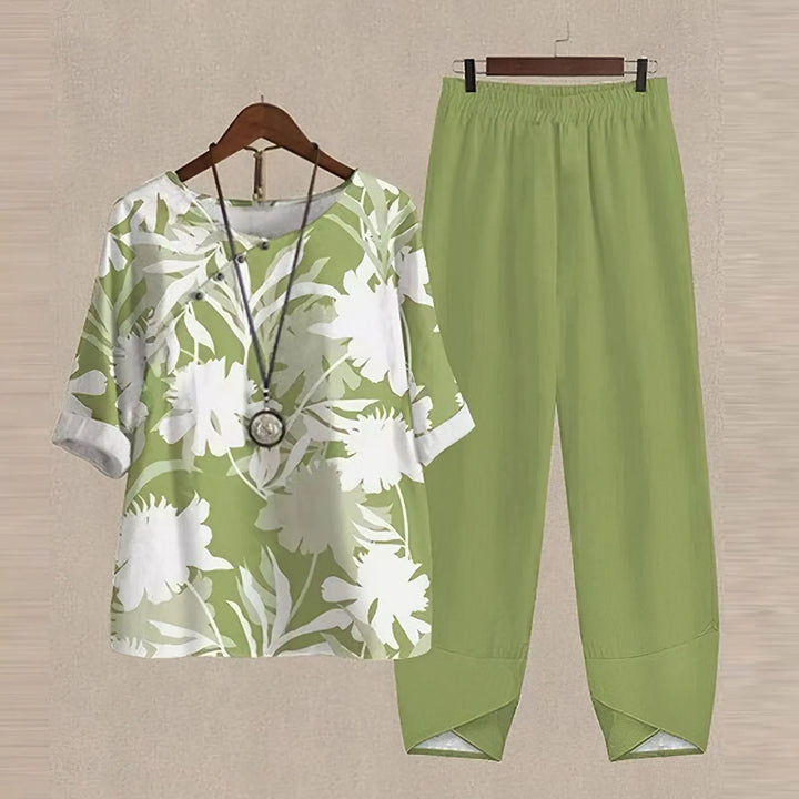Isabella | Women's Comfortable Loungeset with Short Sleeves