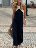 Carmen | Chic Cross Strap Halter Neck Dress