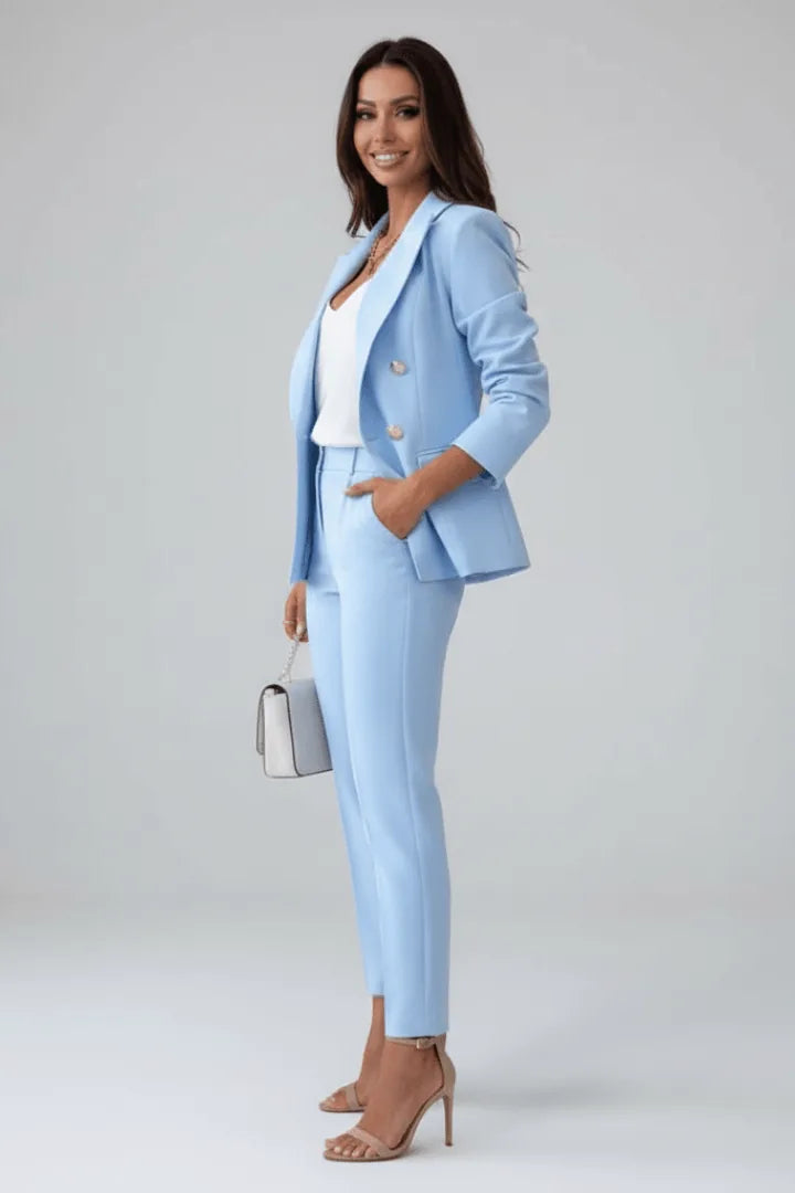 Sophia | Elegant Double-Breasted Blazer Set