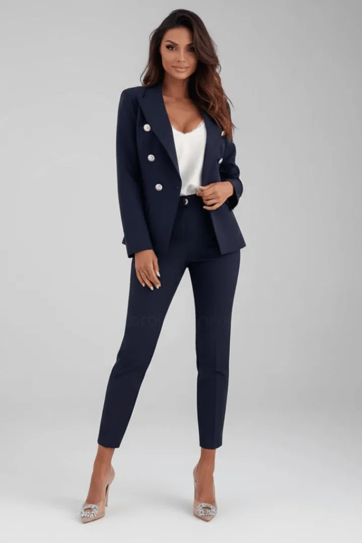 Sophia | Elegant Double-Breasted Blazer Set