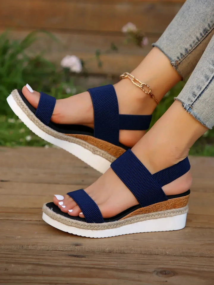 Lily | Stylish Platform Sandals with Espadrille Sole