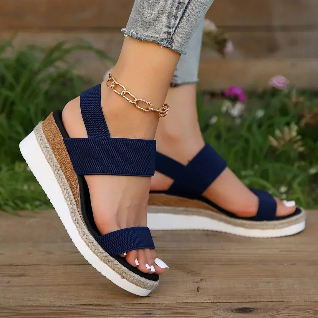Lily | Stylish Platform Sandals with Espadrille Sole