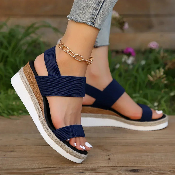 Lily | Stylish Platform Sandals with Espadrille Sole