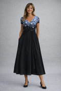 Women's Amelia Evening Dress — Lucy Floral Gradient Sequined