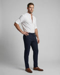 August | Men's Grandad Collar Linen Shirt