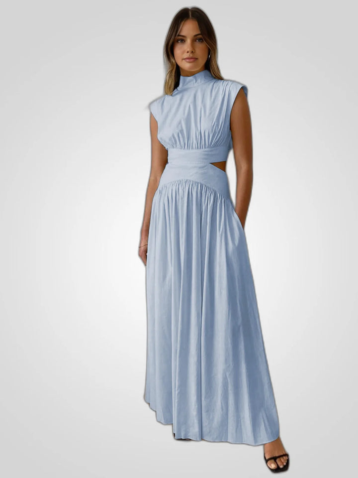 Aria | Halter Neck Formal Maxi Dress
