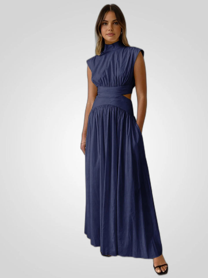 Aria | Halter Neck Formal Maxi Dress
