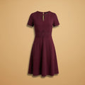 Zoe | Elegant Women's Lace Dress with Keyhole Neckline