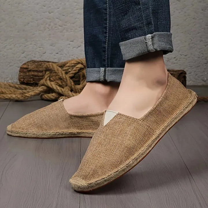 Caleb | Men's Canvas Slip-On Espadrilles