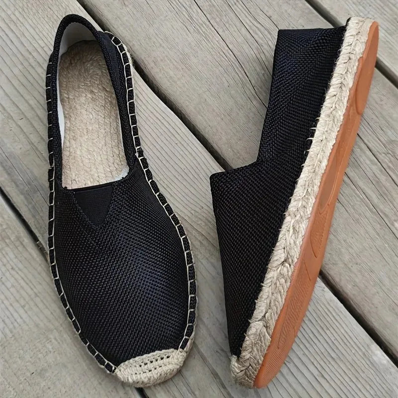 Caleb | Men's Canvas Slip-On Espadrilles