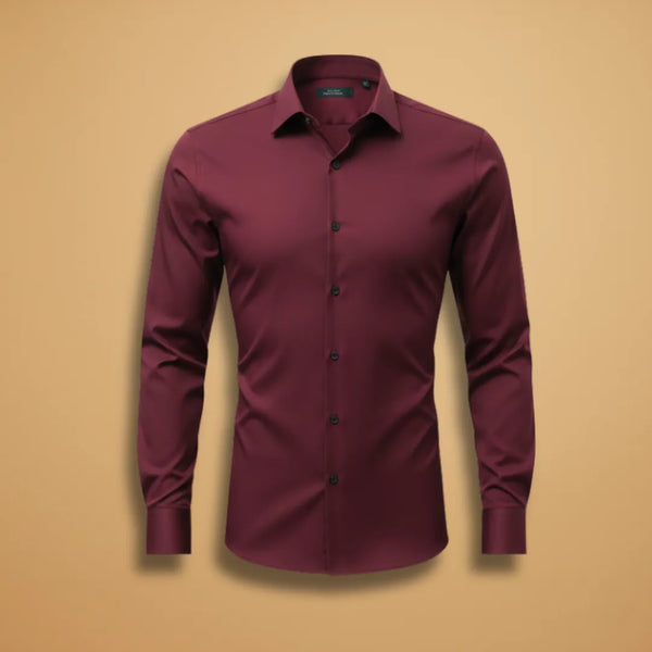 Elliot | Men's Fitted Shirt with Structured Collar