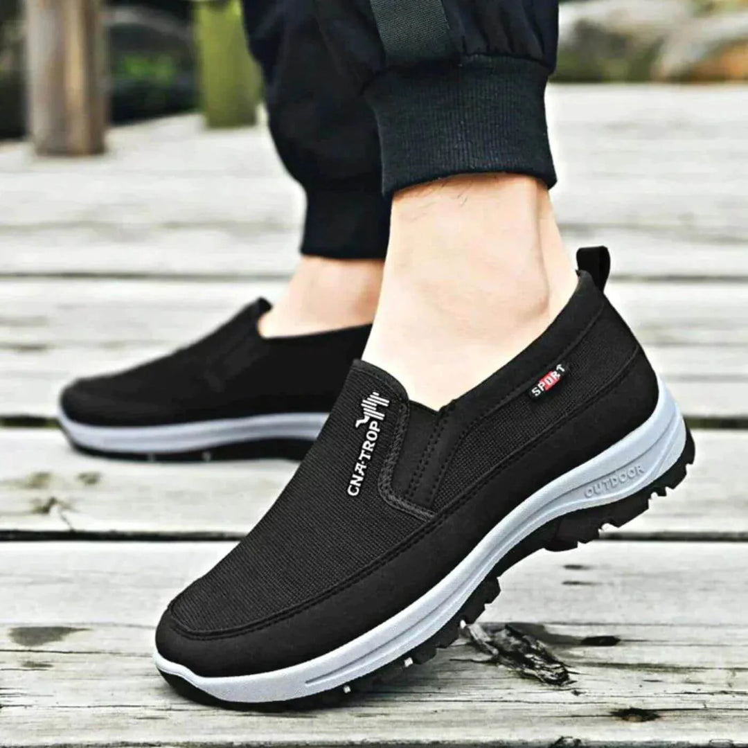 Finn | Men's Supportive Canvas Slip-On Shoes