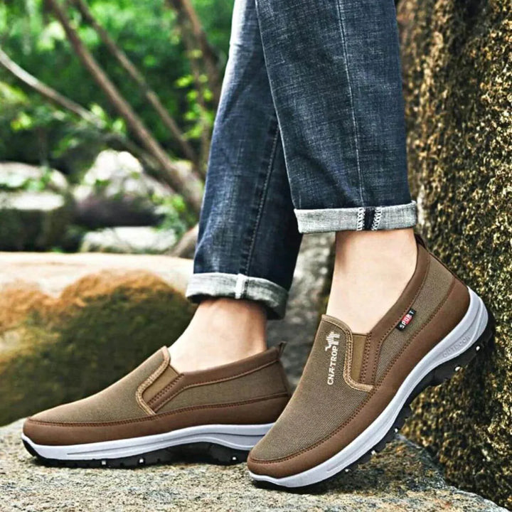 Finn | Men's Supportive Canvas Slip-On Shoes