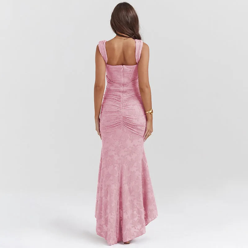 Sabrina | Elegant Off-Shoulder Floral Maxi Dress