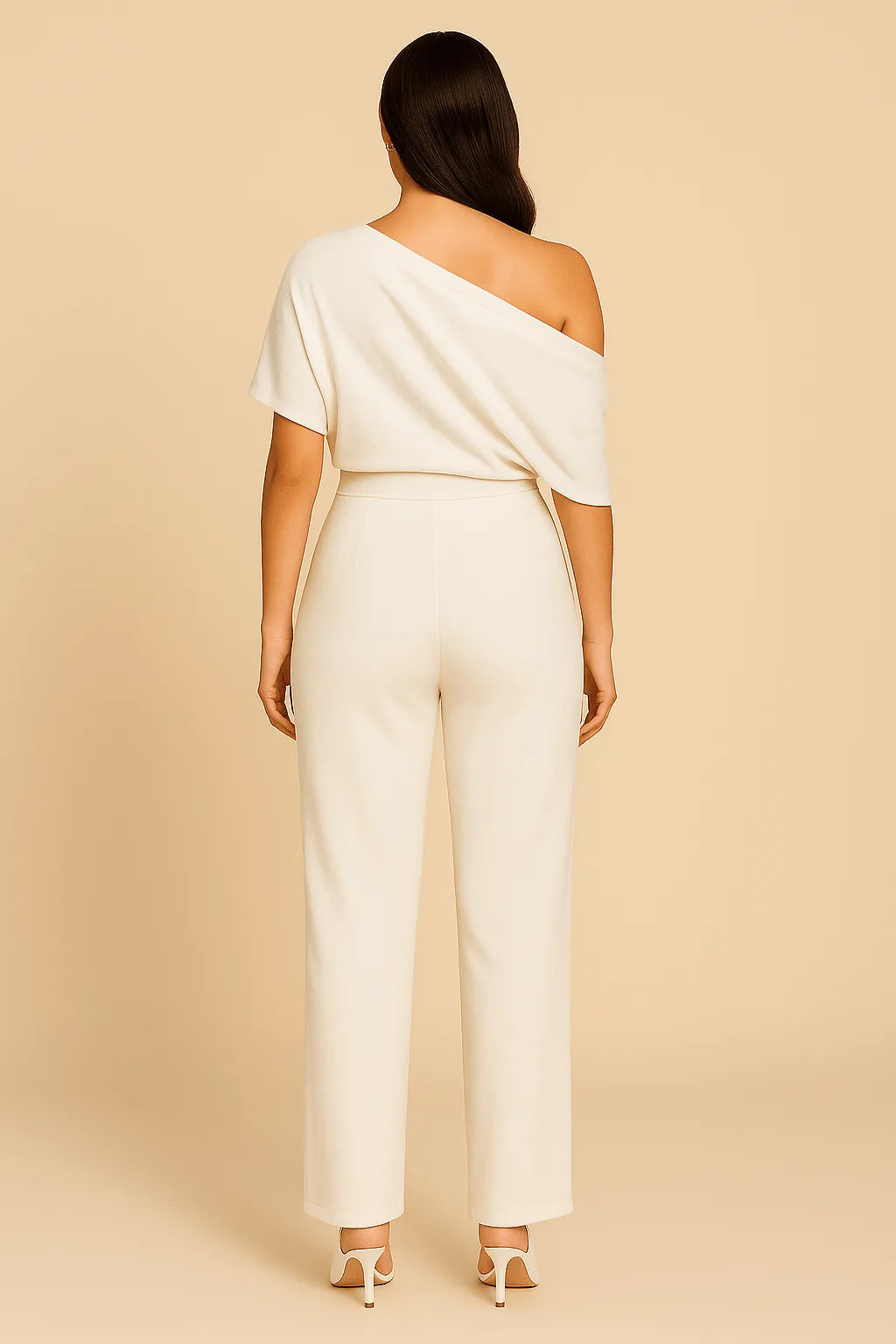 Violet | Elegant Off-Shoulder Jumpsuit