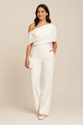Violet | Elegant Off-Shoulder Jumpsuit
