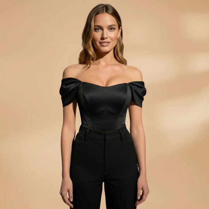 Aurora | Stylish Off The Shoulder Top with Puff Sleeves