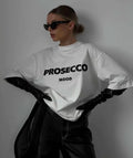 Women's Prosecco Graphic T-Shirt — Issy Cotton Statement Mood