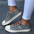 Ivy | Women's Rainbow Striped Slip On Sneakers