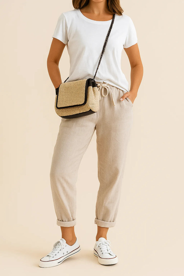 Emma | Relaxed Anti-Sweat Linen Pants