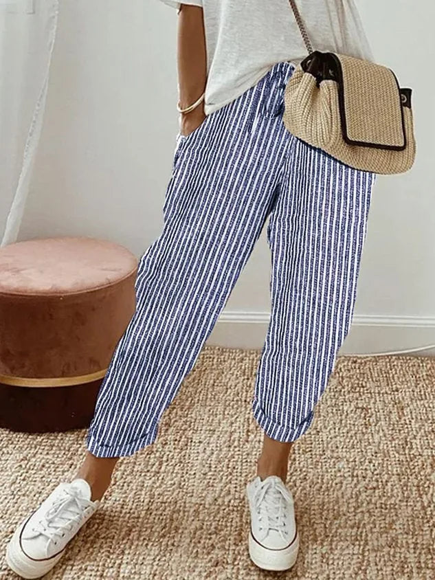 Emma | Relaxed Anti-Sweat Linen Pants