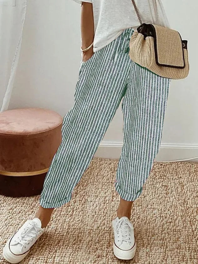 Emma | Relaxed Anti-Sweat Linen Pants