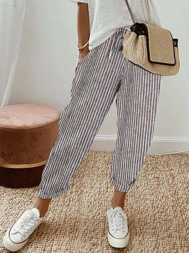 Emma | Relaxed Anti-Sweat Linen Pants
