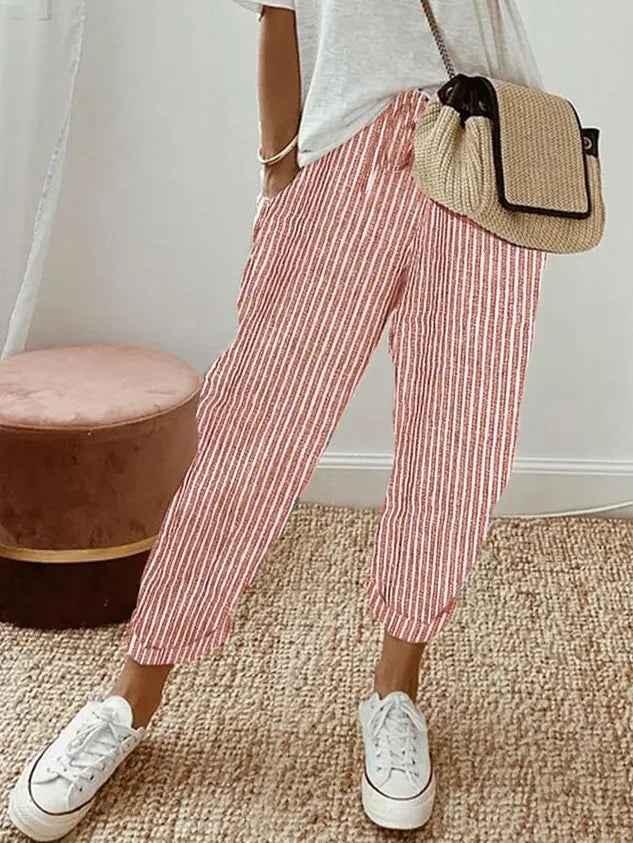 Emma | Relaxed Anti-Sweat Linen Pants