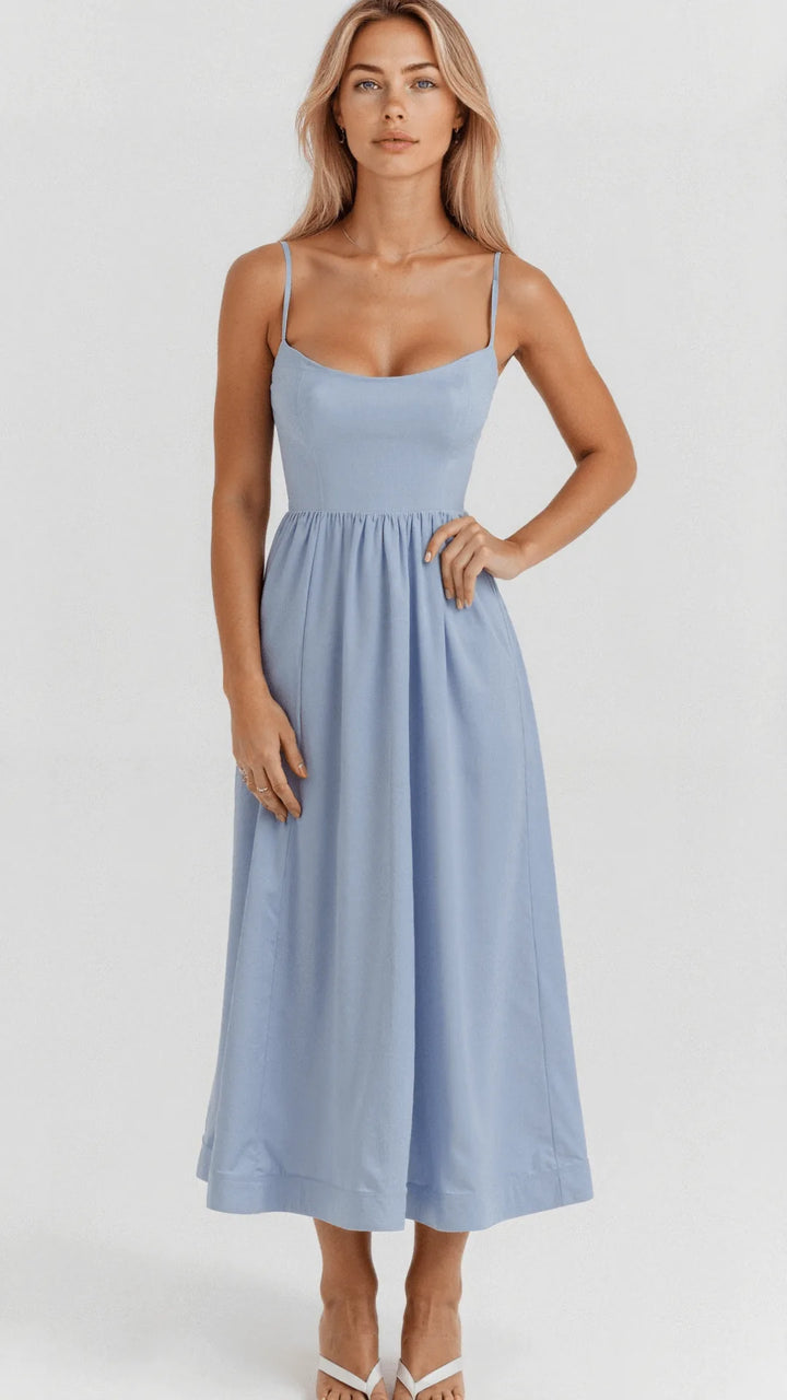 Juliet | Elegant Sweetheart Midi Dress