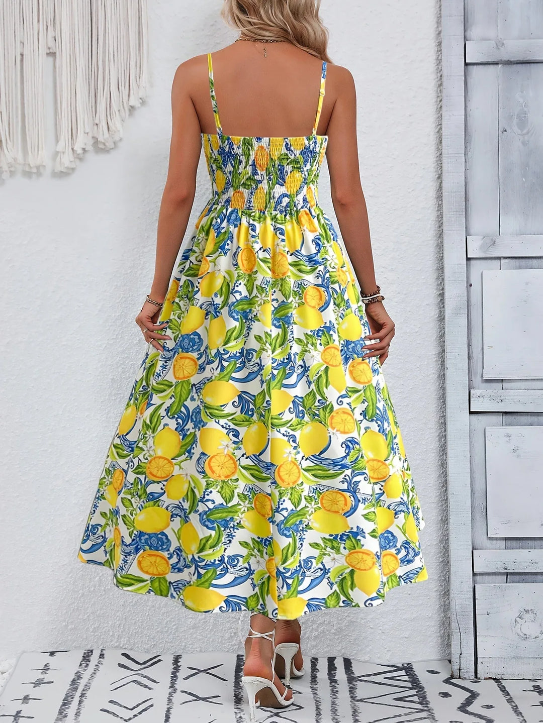 Octavia | Elegant Lemon Dress
