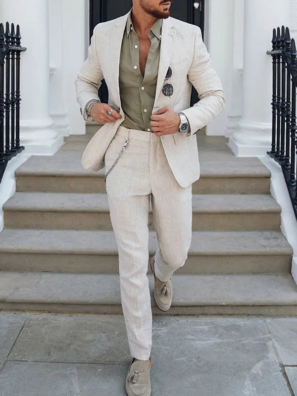 Kieran | Elegant Men's Two Piece Suit with Tailored Fit