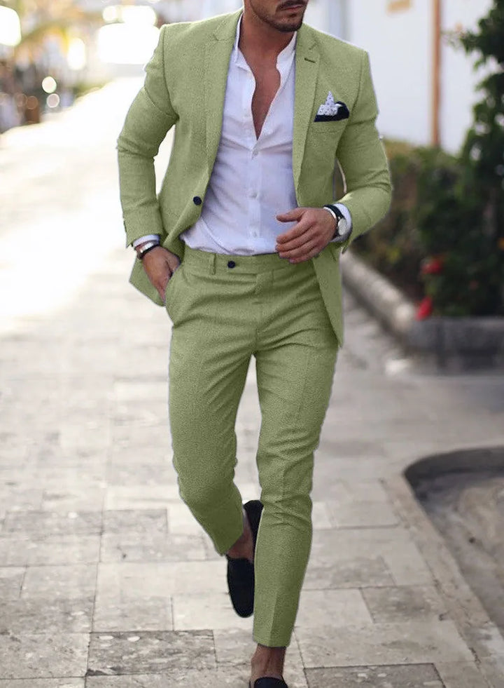 Kieran | Elegant Men's Two Piece Suit with Tailored Fit