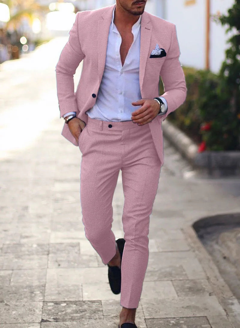 Kieran | Elegant Men's Two Piece Suit with Tailored Fit