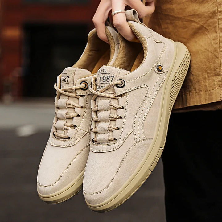 Matteo | Stylish Suede Sneakers with Vintage-Inspired Design