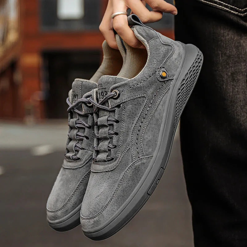 Matteo | Stylish Suede Sneakers with Vintage-Inspired Design