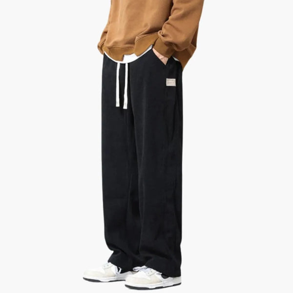 James | Wide Leg Corduroy Pants for Men