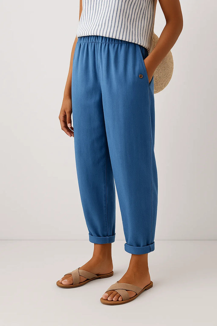 Esme | Stylish Wide Leg Pants with Elastic Waist