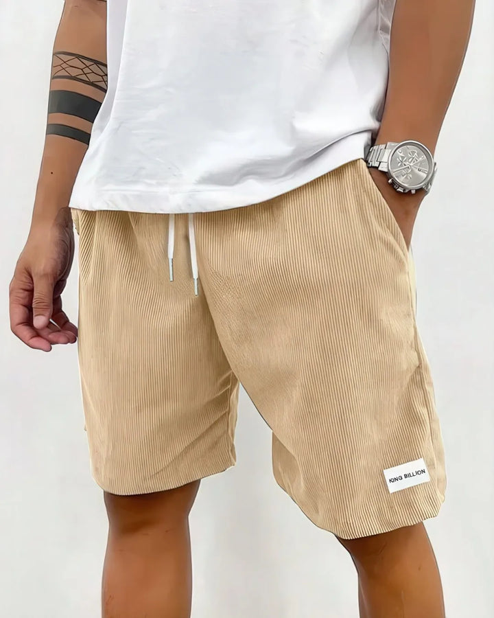 Xavier | Relaxed Fit Men's Shorts Drawstring Corduroy