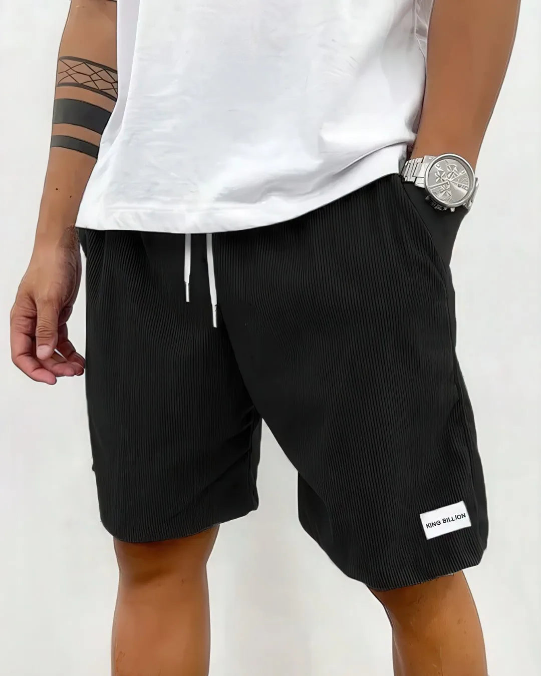 Xavier | Relaxed Fit Men's Shorts Drawstring Corduroy