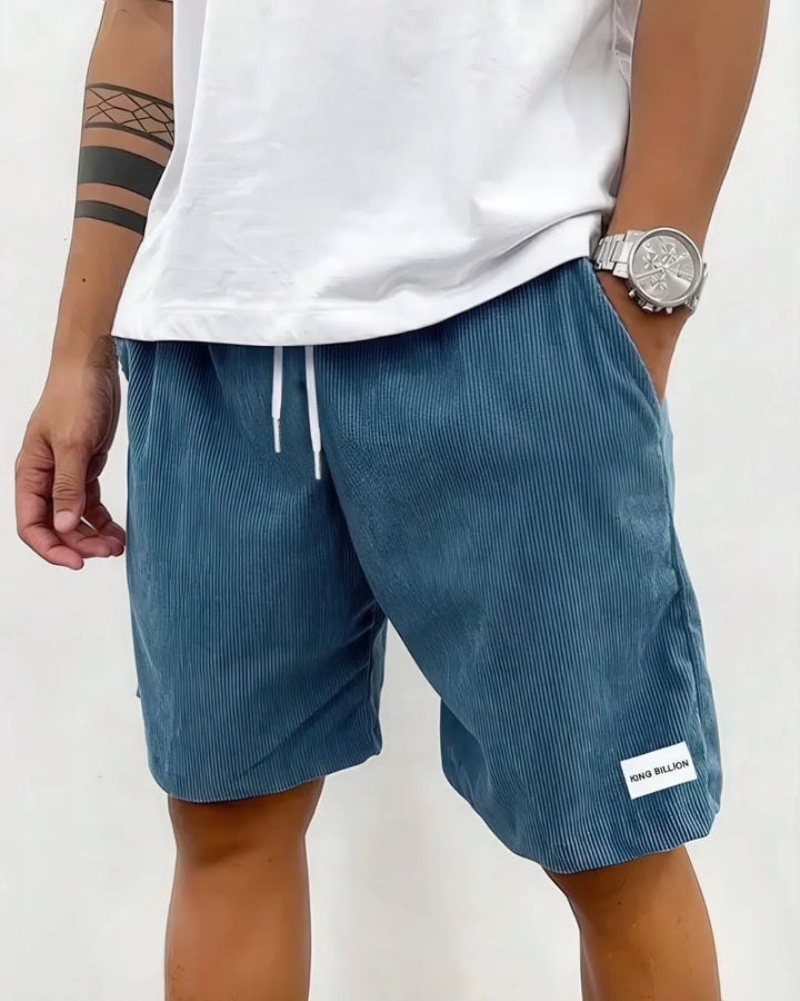 Xavier | Relaxed Fit Men's Shorts Drawstring Corduroy